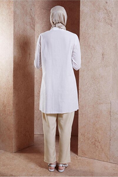 Alvina Βαμβακερό Hijab Tunic - 44487-1