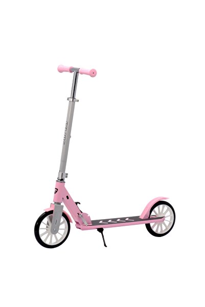 Proride Two-Wheeled Kick Scooter, PU Wheels, Foldable, Adjustable Handlebar, 7+ (Pink)
