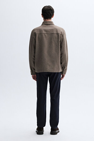 Mudo Double Zippered Multi-Pocket Casual Jacket