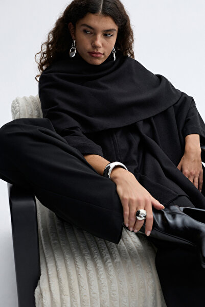 Mudo Zippered Poncho Coat