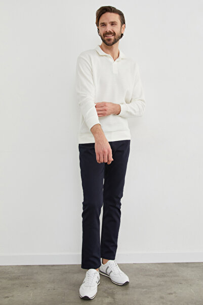 Fulla Moda Embossed Printed Polo Neck Bodysuit