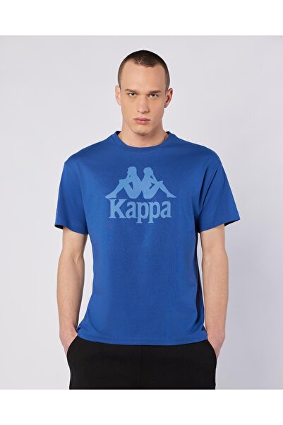 Kappa Comforted Erkek Mavi Regular Fit Tişört