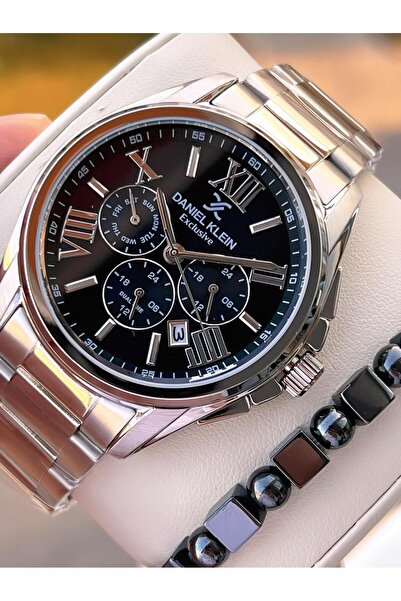 Daniel Klein Steel Case&Band Internal Functions Active 2 Year Warranty Men's Wristwatch Fg.Cl.14000.1