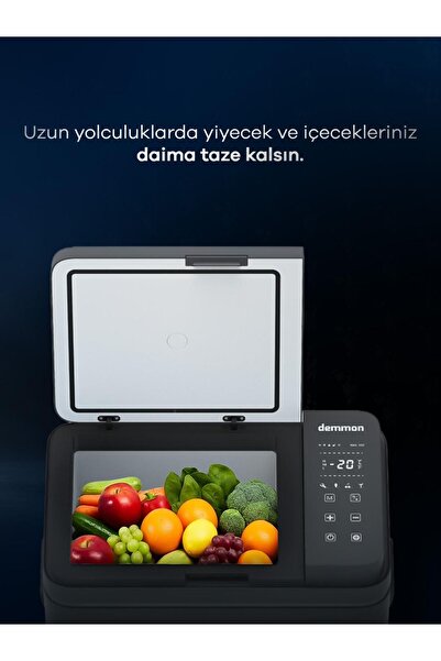 DEMMON ARAÇ İÇİ BUZDOLABI 30 LT 12/24/ 220V ÇALIŞIR