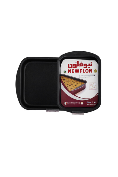 Newflon Rectangular Oven Tray Set Of 2 Pcs Size ( 25-29 )