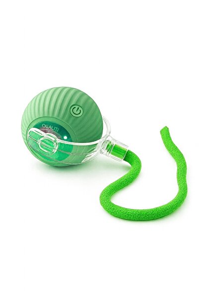 Papağanhane Akıllı Kedi Oyuncağı Usb Şarjlı Ledli Kedi Topu