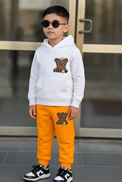 Uslukids Girl's Hooded Tracksuit Set