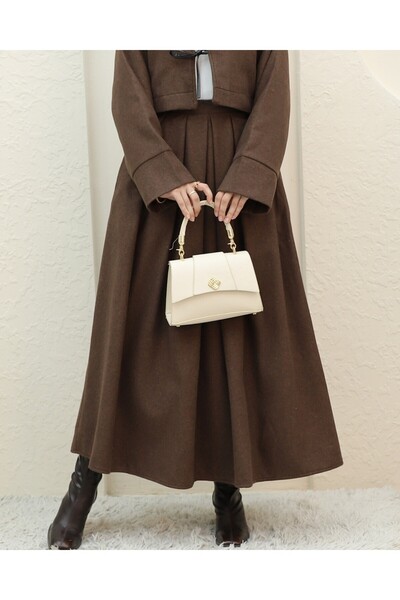 Modamorfo Plisovaná sukně na zip