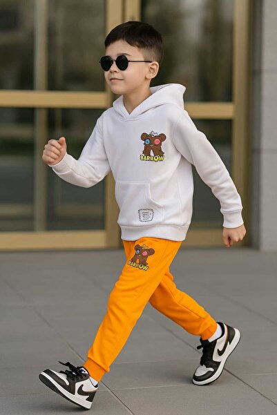 Uslukids Girl's Hooded Tracksuit Set