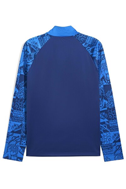 Puma Neymar Jr Playmaker 1/4 Zip 660309 Men's Sweatshirt Blue