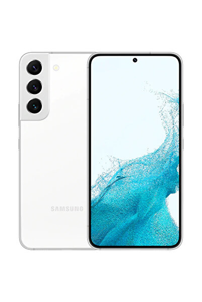 Samsung Yenilenmiş Samsung Galaxy S22 128 GB Beyaz Cep Telefonu (12 Ay Garant...
