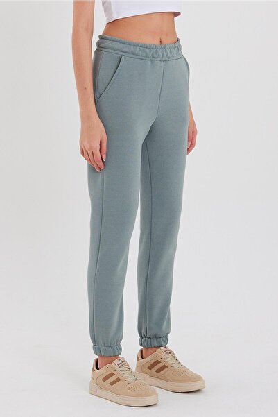 ESPİNA Γυναικείο πλεκτό φούτερ με τρεις κλωστές με λάστιχο στη μέση και στο πόδι Jogger