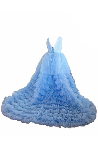 zühre balaban Rochie de seara pentru fete Blue Swan Blue