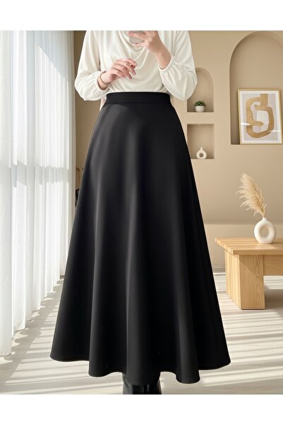 Modamorfo Bol Kiloş Sukuba Puff szoknya - Fekete