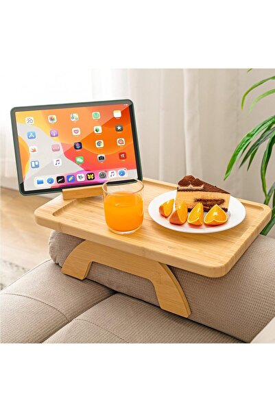 alastore Koltuk Tepsisi Kol Tepsi Yan Sehpa Telefon Tutucu Kanepe Kol Dayanağ...