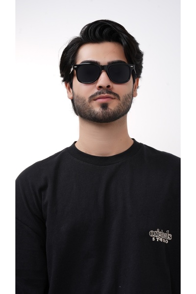 Olivier Philippe Design Polarized Round Ataturk Signed Sunglasses