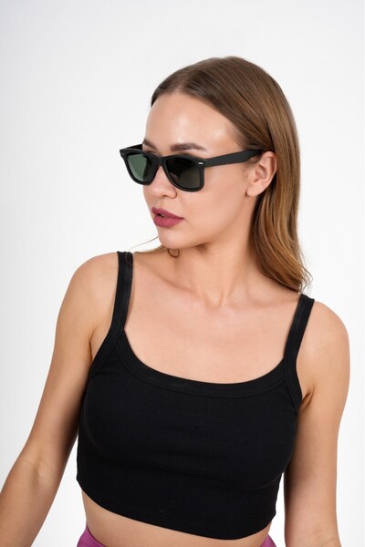 Olivier Philippe 101 C3 Black/Green Olivier Philippe Polarized Sunglasses