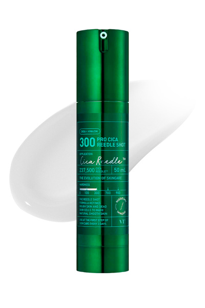 VT COSMETICS PRO CICA REEDLE SHOT 300 / Ultra Yatıştırıcı Spikül Serumu 50ml