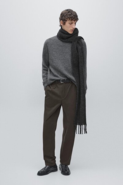 Massimo Dutti Pamuk karışımlı jogger fit pantolon