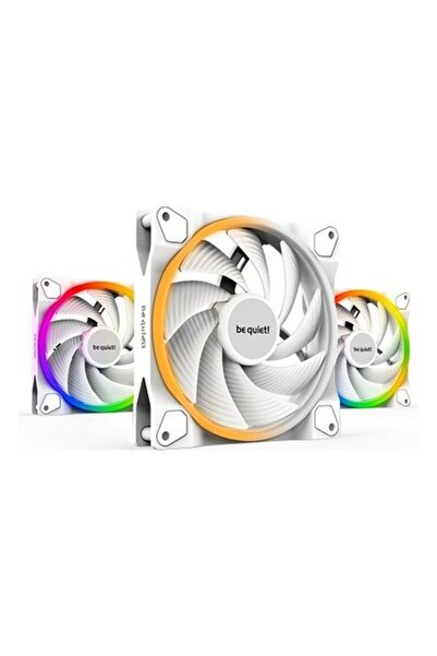 Be Quiet! Light Wings White 140MM Pwm Premium Argb Kasa Fanı 4-Pin 3'lü Paket...