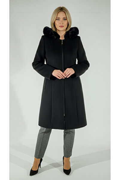 ALVİSTA Women's Cashmere Jacket Coat-1225