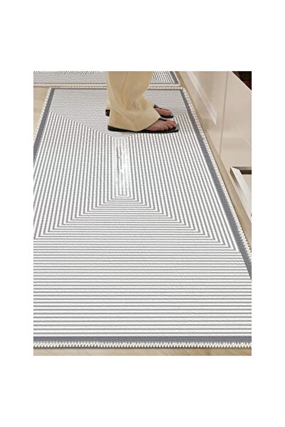 KEKE Kitchen Floor Mat - Cushion, Waterproof, Oil Resistant, Anti-Fatigue PU Standing Mat 45x150 cm