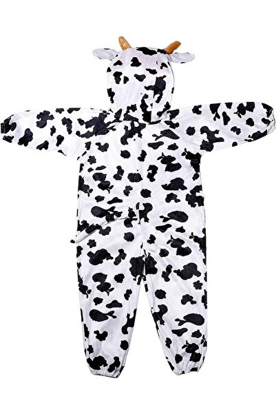 Toybox Cow Costume, Kids Animal Costumes Boys Girls Fancy Dress Outfit Cosplay, Size M(4-5 Years)