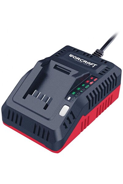 Worcraft Γρήγορος φορτιστής μπαταρίας, Worcraft, 20 V, 6 Ah