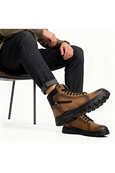 capel hor-se KIŞLIK İÇİ KÜRKLÜ RAHAT KULLANIMA UYGUN GÜNLÜK BOTS