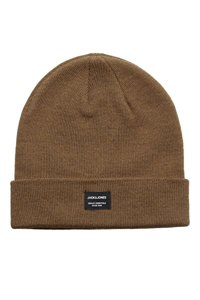 Jack & Jones Jacdna Beanie Noos Men's Brown Beanie - 12092815