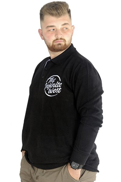 ModeXL Mode Xl Чоловічий світшот Polo Selanik Infinite 22441 Чорний