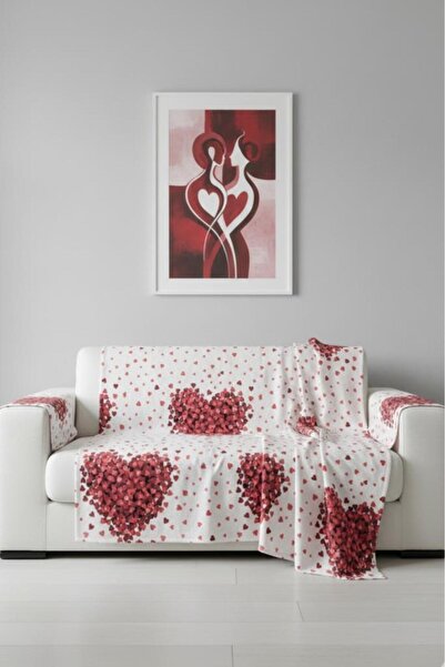 MODALİN Single Printed Pique Seat Cover Breeze 180X230 cm