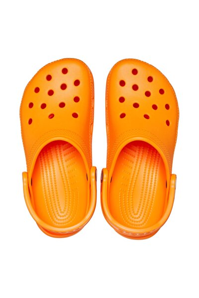 Crocs Κλασικές Παντόφλες Πορτοκαλί Χρώματος Unisex - 10001