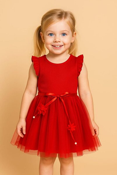 dinamik çocuk Rochie de zi de zi pentru fete din tul pentru ziua specială