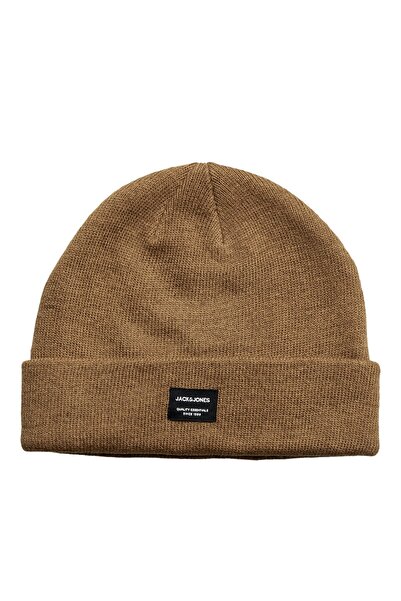 Jack & Jones Jacdna Beanie Noos Men's Brown Beanie - 12092815