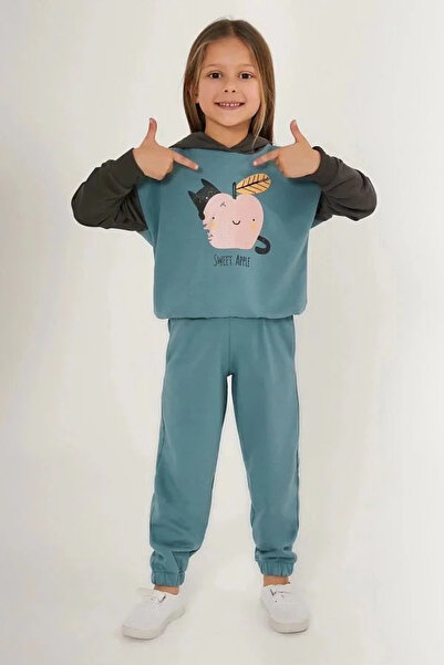 Rolypoly Σετ φόρμας για κορίτσια Sweet Apple Blue