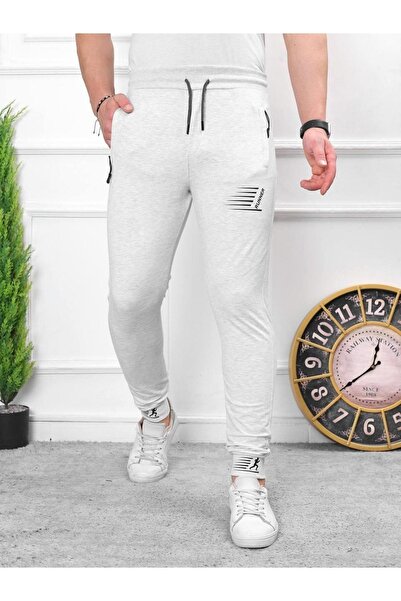 comstar Чоловічі шорти з еластичним поясом і принтом, сірі