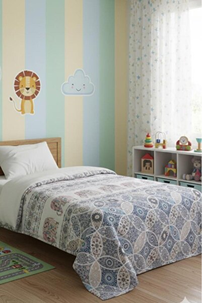 MODALİN Single Printed Pique Seat Cover Breeze 180X230 cm