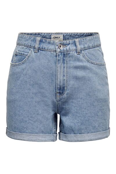 ONLY ONLVEGA HW MOM DNM SHORTS NOOS Pantaloni scurți din denim albastru pentru femei - 15230571