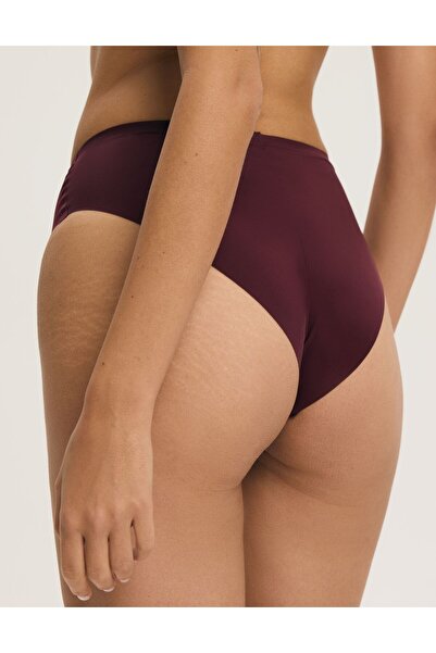 ESOTIQ Chiloți pentru femei cu talie înaltă, set de 2 buc., slipuri invizibile, lipite | Pepper