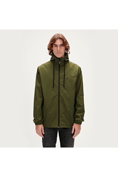Bad Bear Linea Windbreaker Men's Khaki Jacket