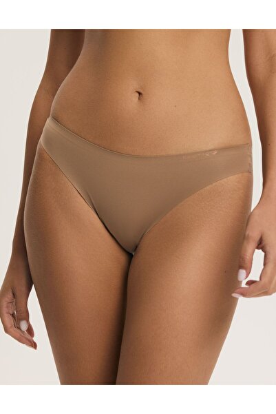 ESOTIQ Chiloți tanga pentru femei, set de 2 buc., talie normală, invizibilă, cu perle |