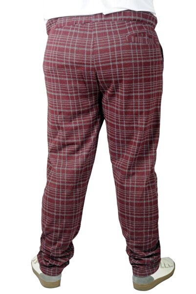 ModeXL Mode Xl Large Size Men's Sweatpants Yancep 22514 Plum