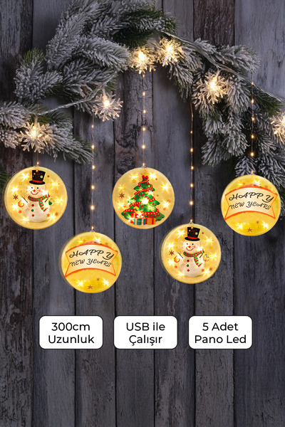 mystylee Mystyle KG-39 Yılbaşı Pano Led Işık Zinciri 3mt.