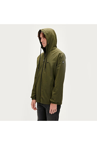 Bad Bear Linea Windbreaker Men's Khaki Jacket