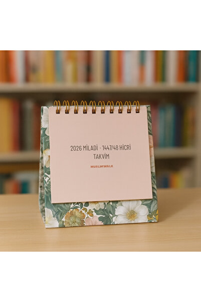 MuslimWalk Asr 2026 Miladi & 1447 - 48 Hicri MİNİ Takvim