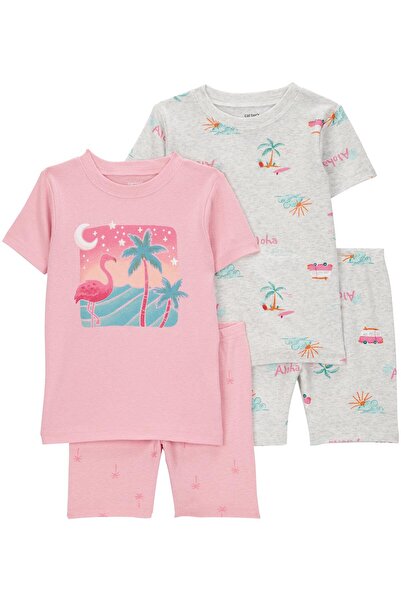 Carter's Baby Girl Pajama Set 4 Pack
