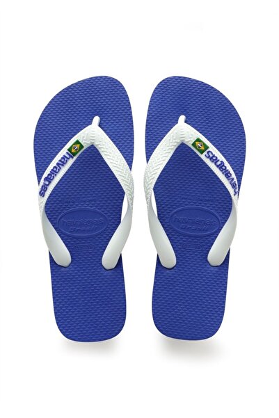 Havaianas Μπλε παντόφλες με λογότυπο Brasil