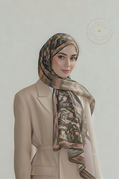 Glamouria Σχεδιασμός μεταξωτό σάλι