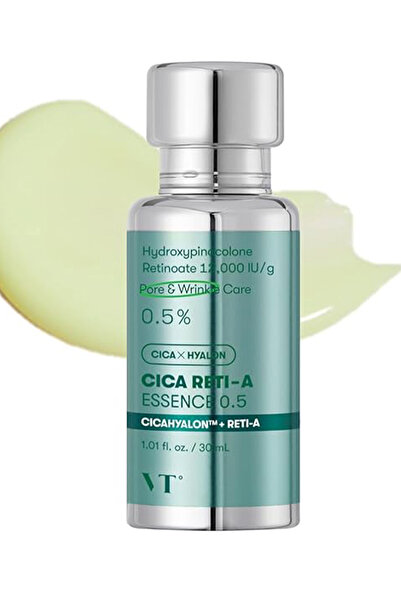 VT COSMETICS VT Cica Reti-A Essence 0.5 – Gözenek ve Kırışıklık Bakımı